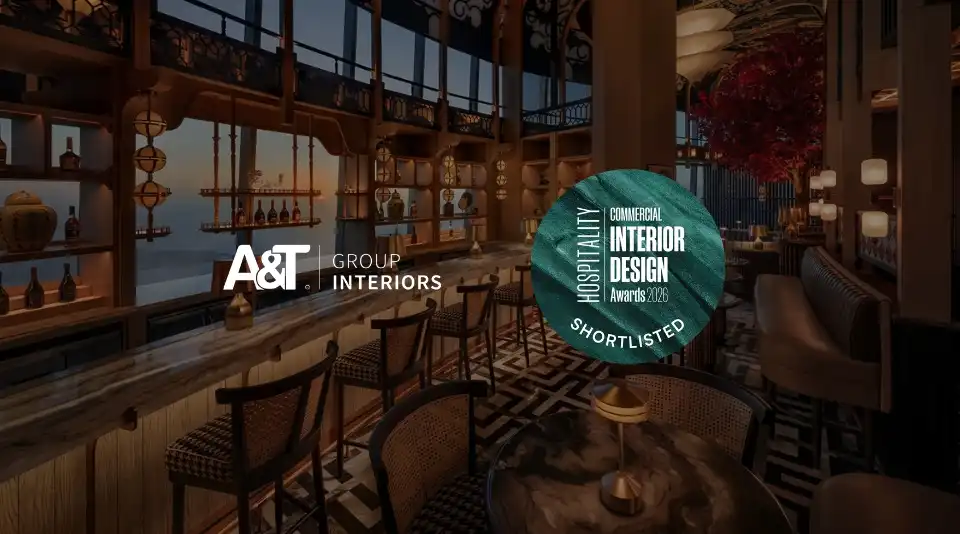 A&T Group Interiors Earns Four CID Hospitality Awards 2026 Nominations