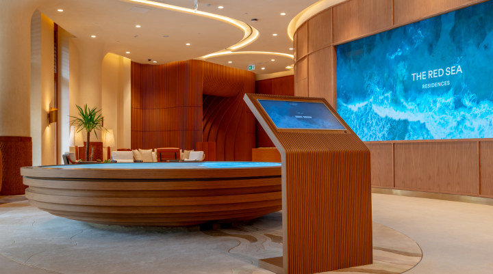Inside Red Sea Global Residences' Experience Center