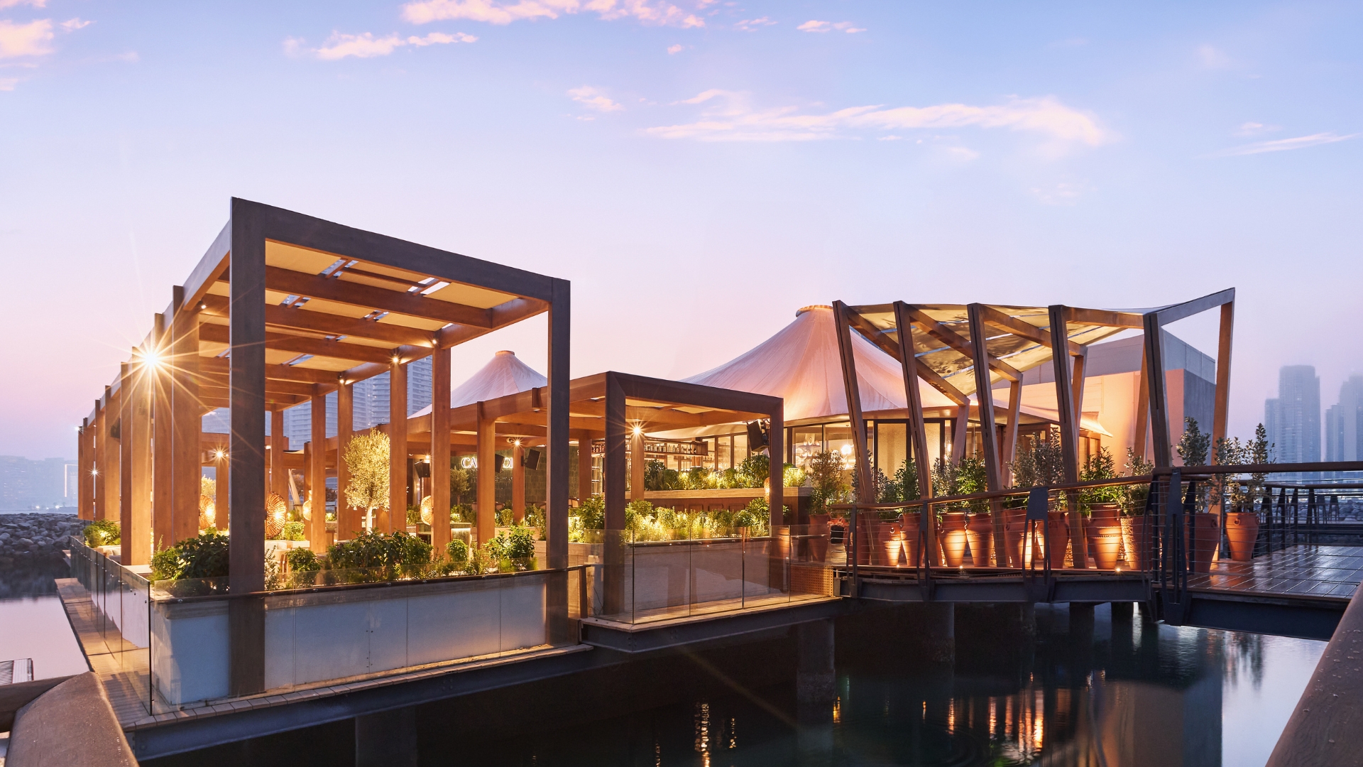 Riviera-Inspired Interiors at Casea 101 by Yannick Alléno